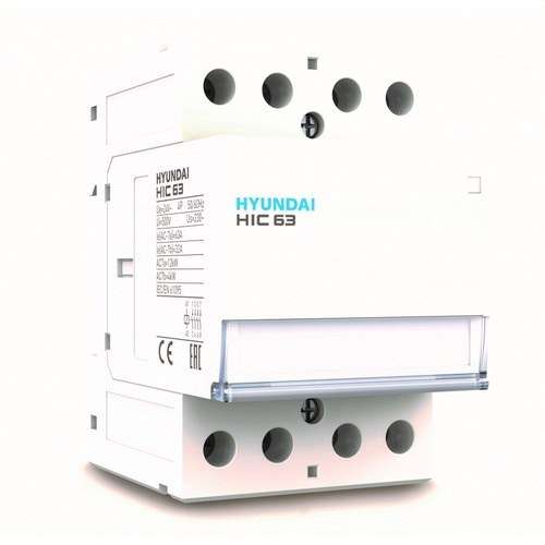 Modular Contactor 63A 4NO+0NC 230V AC with reference HIC63-40NSX230 from the brand HYUNDAI