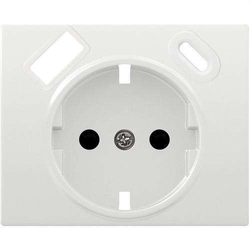 Schuko Socket Cover with USB Type-C Charger White Iris with reference 18724-USBC from the brand BJC