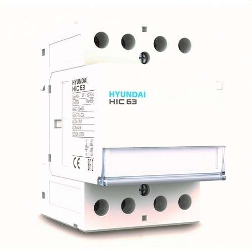 Modular Contactor 25A 0NO+4NC 230V AC with reference HIC25-04NSX230 from the brand HYUNDAI
