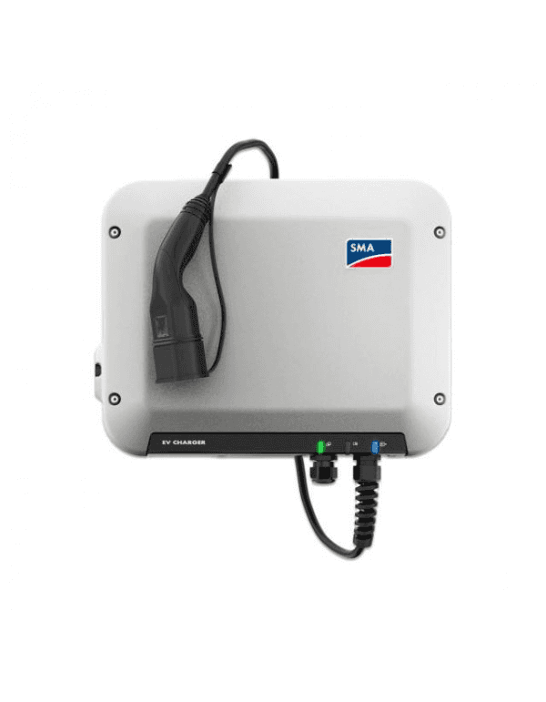 Three-Phase Electric Car Charger 22 kW SMA EV CHARGER 22, 5-Meter Hose, Type 2 with reference EVC22-3AC-10 from the brand SMA SOLAR