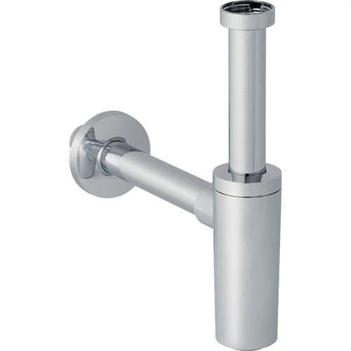 Siphon bottle with immersion tube for washbasins with horizontal outlet diameter 32mm with reference 151.034.21.1 from the brand GEBERIT