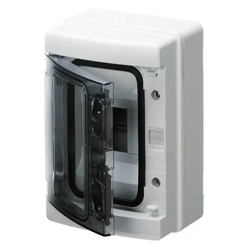Surface-Mounted Waterproof Distribution Box 4 Modules with reference GW40101 from the brand GEWISS