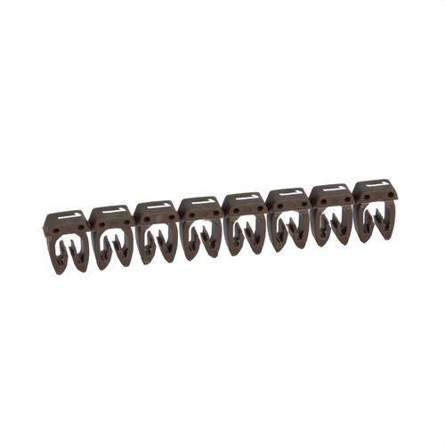Cable Labelling Tag CAB 3 - Digit 1 up to 1.5mm² with reference 038211 from the brand LEGRAND