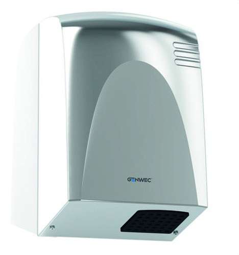 Electronic Sensor Hand Dryer Wecflow Polished Stainless Steel with reference GW01 14 04 02 from the brand GENWEC