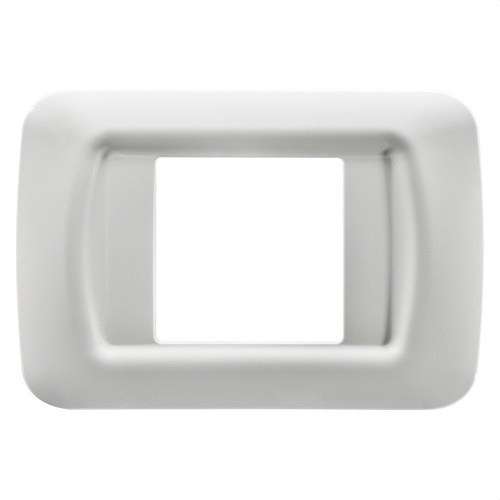 2-Module Cloud White System Plate with reference GW22502 from the brand GEWISS