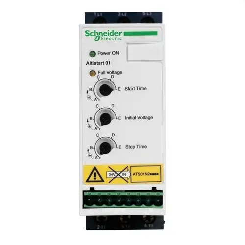 Altistart ATS01 Soft Starter 9A 380..415 V 4 kW with reference ATS01N209QN from the brand SCHNEIDER ELECTRIC