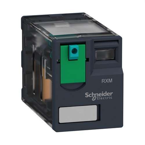 Zelio Relay Plug-in Miniature Relay 6A 4PDT 24 V DC with reference RXM4AB1BD from the brand SCHNEIDER ELECTRIC