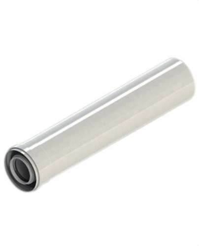 Chimney Pipe Diameter 80/110mm 1000mm Male-Female White Aluminium with reference 811-1000MHP1 from the brand FIG