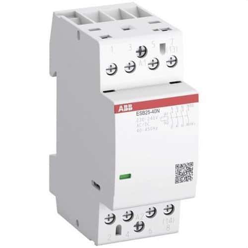 Contactor ESB25-20N-01 2NO 24AC/DC with reference 1SAE231111R0120 from the brand ABB