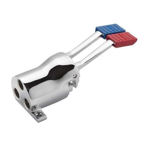 Professional Double Pedal Floor Tap for Hot/Cold Water with reference 1342 04 from the brand GENEBRE
