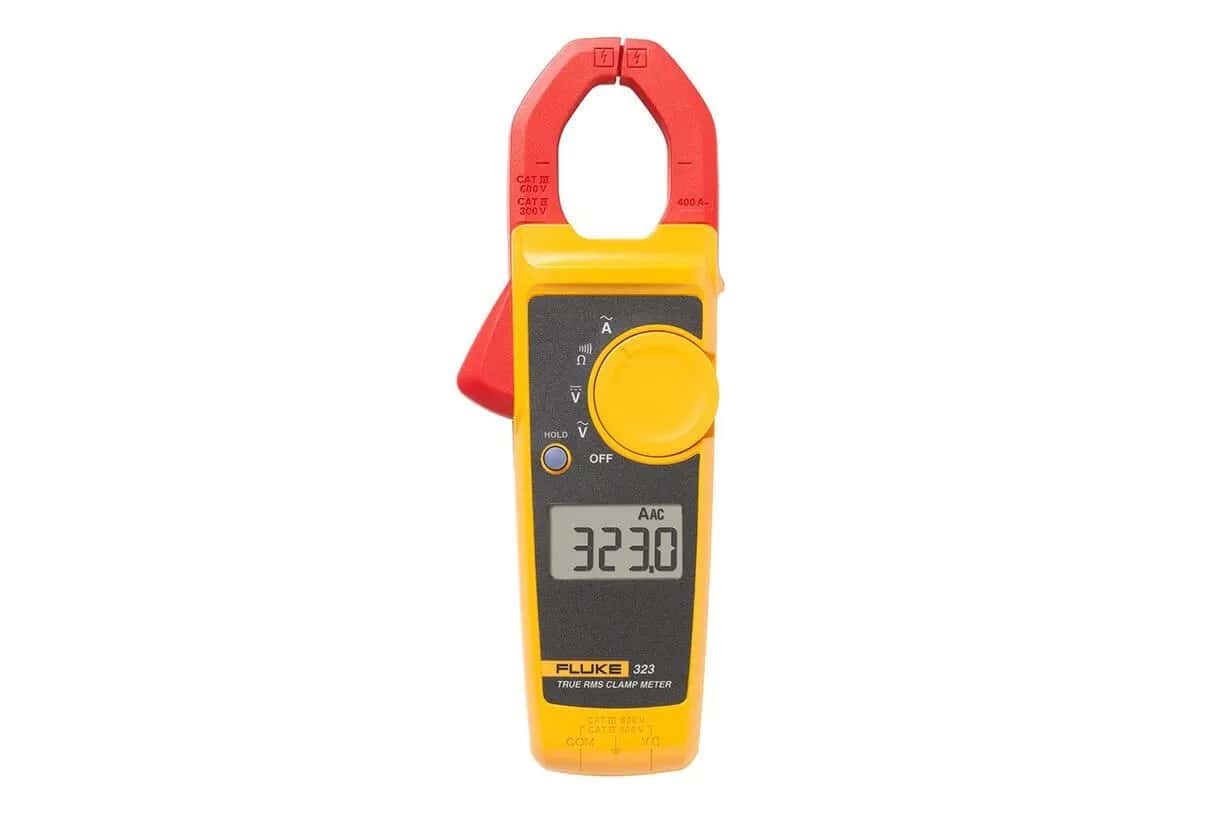 Fluke 323 True RMS Digital Clamp Meter 400 A AC 600 V CAT III / 300 V CAT IV with reference 5065521 from the brand FLUKE