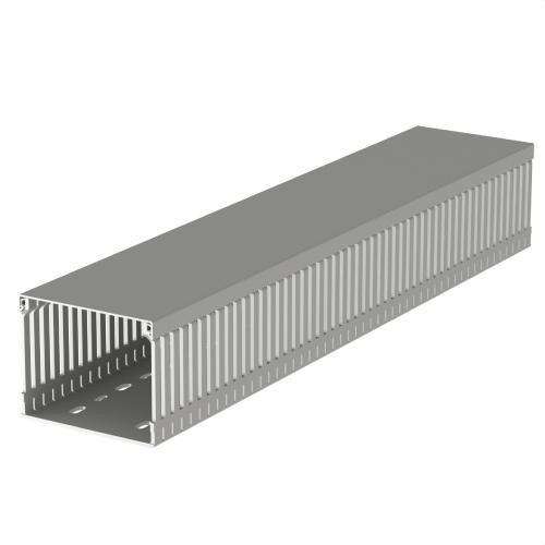 Grey Trunking U23X 80x100mm with reference 80.100.77 from the brand UNEX