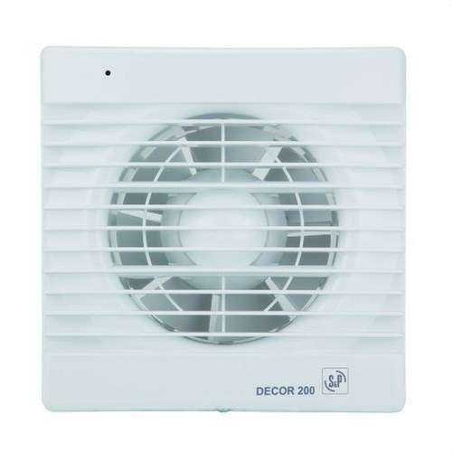 Bathroom Extractor Fan DECOR-200 CR (230V 50) RE with reference 5210102900 from the brand SOLER & PALAU
