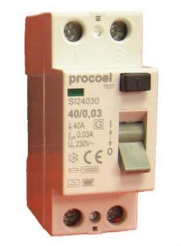 Super Immunised Differential 2P 63A 30mA with reference SI26330 from the brand PROCOEL