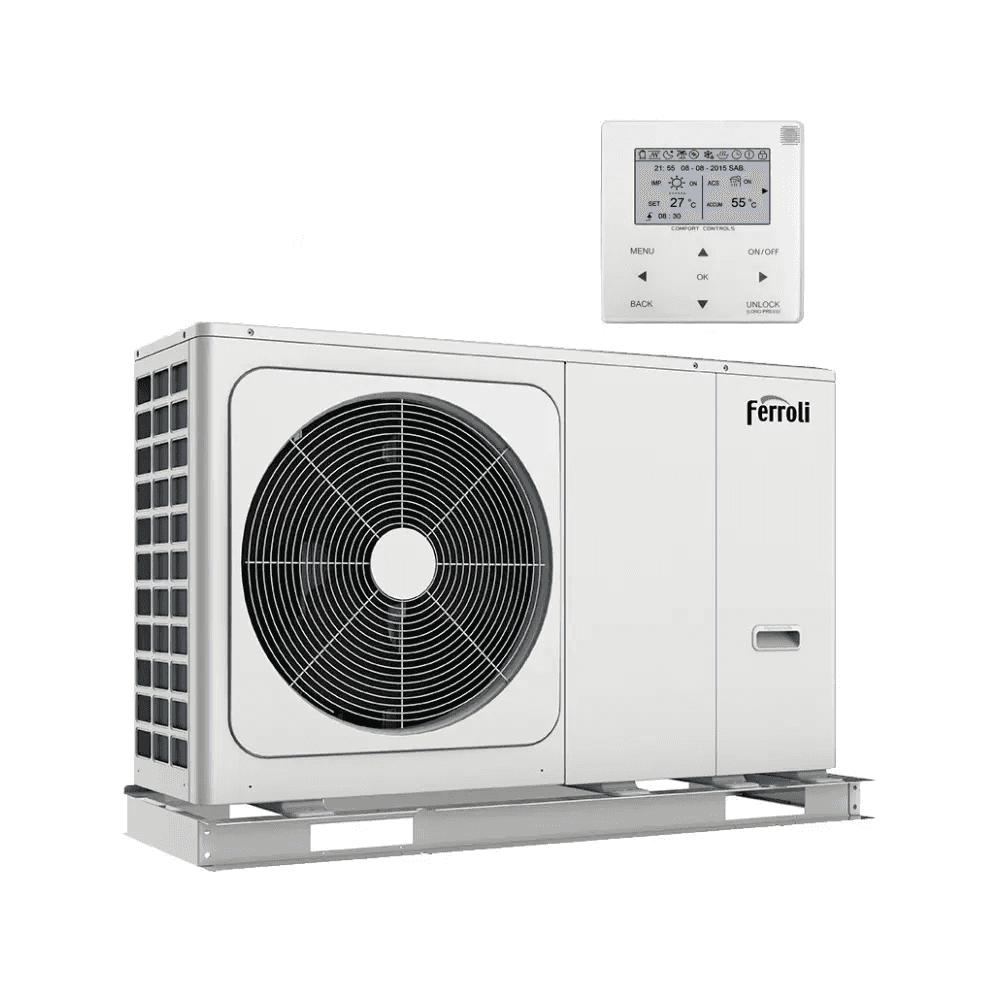 Ferroli OMNIA M 3.2 16 kW Monobloc Air Source Heat Pump - Three Phase with reference 2CP000JF from the brand FERROLI