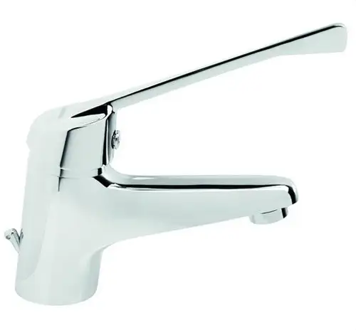 Single-lever Medical Chrome Tap Basin with reference 61130 24 45 66 from the brand GENEBRE