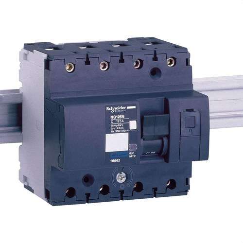 Acti9 NG125N 4P 63A Curve C Circuit Breaker with reference 18656 from the brand SCHNEIDER ELECTRIC
