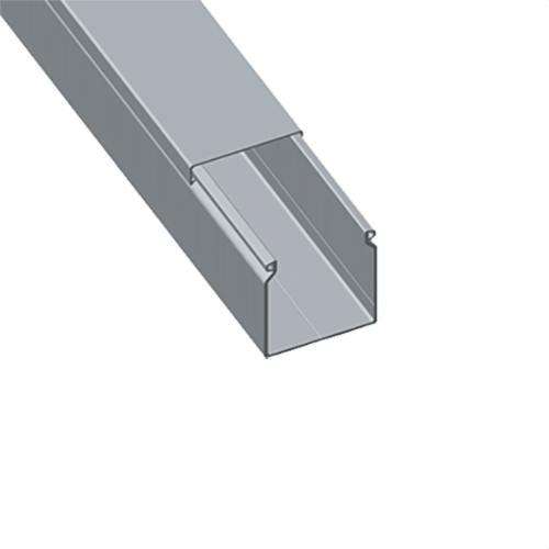 Grey Cable Trunking U23X 42x43mm with reference 40.40.07 from the brand UNEX