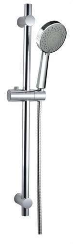 TAU Chrome Shower Set, Rail and Hose with reference 1748 45 from the brand GENEBRE