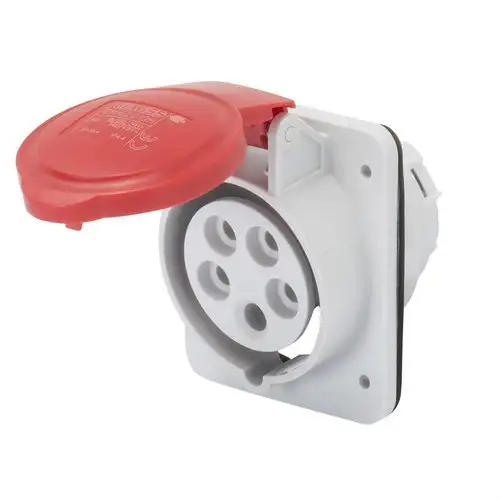Fixed Flush Mount Base at 10º IP44 3P+T 16A 400V 6H with reference GW62209H from the brand GEWISS