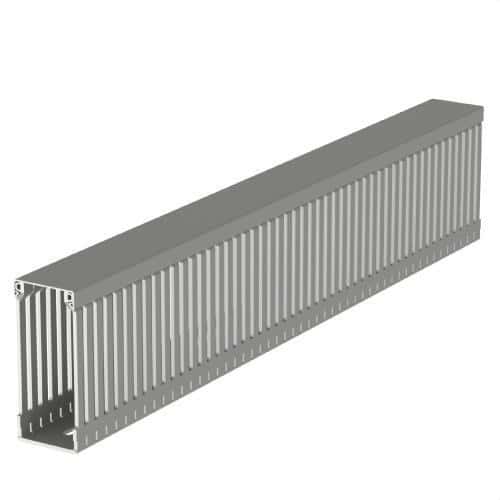 Gray U23X Cable Trunking 100x43mm - 2 Meter Channel with reference 100.40.77 from the brand UNEX