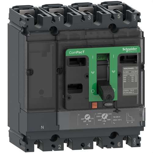 ComPacT NSX160N Circuit Breaker 50kA AC 4P4R 125A TMD with reference C16N4TM125 from the brand SCHNEIDER ELECTRIC