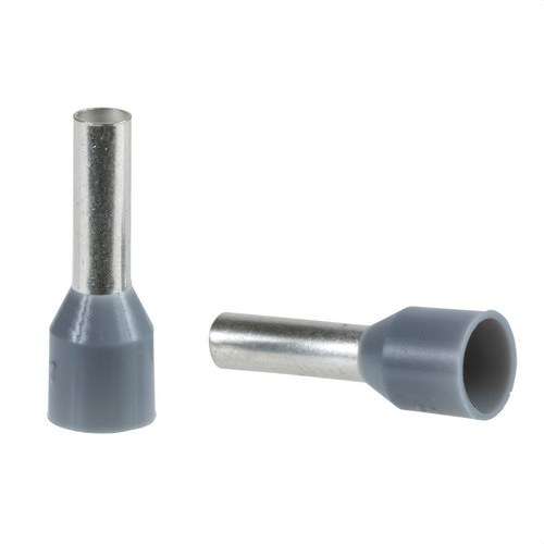 Uninsulated Cable End 2.5mm2 Gray with reference DZ5CE025 from the brand SCHNEIDER ELECTRIC