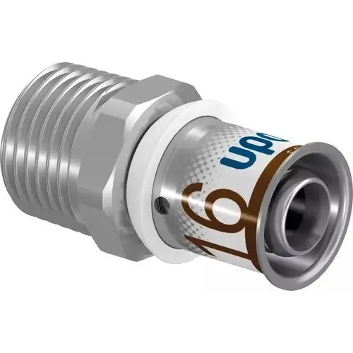 Uponor S-Press PLUS Male Connector 16-R1/2"MT with reference 1070502 from the brand UPONOR