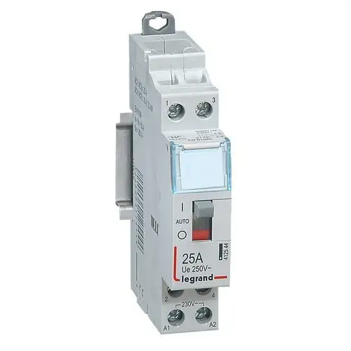 Contactor 25A 2NO 230V with reference 412544 from the brand LEGRAND