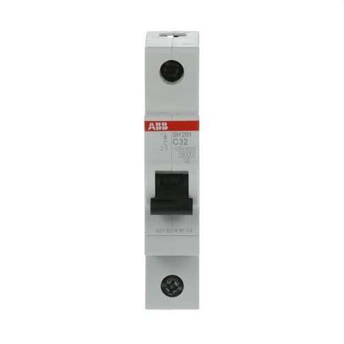 Circuit Breaker SH201-C32 1P 32A Curve C Curve C 6kA with reference 2CDS211001R0324 from the brand ABB