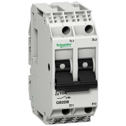 TeSys Differential 2P 3A with reference GB2DB08 from the brand SCHNEIDER ELECTRIC