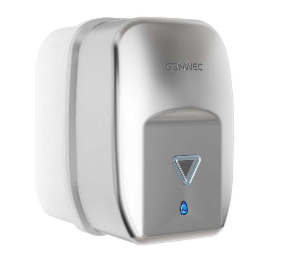 Automatic Wall-Mounted Soap Dispenser 1,200ml Satin Stainless Steel with reference GW04 20 04 01 from the brand GENWEC