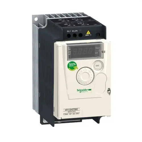 ALTIVAR-12 Speed Drive 0.75KW 240V 1PH with reference ATV12H075M2 from the brand SCHNEIDER ELECTRIC