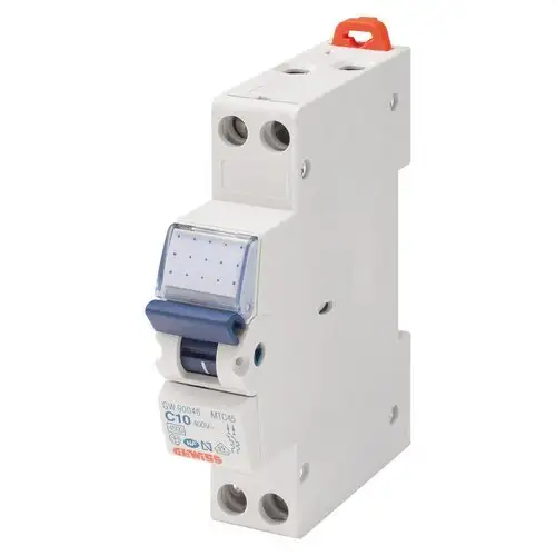 2P 25A Curve C 10kA Circuit Breaker with reference GW90249 from the brand GEWISS