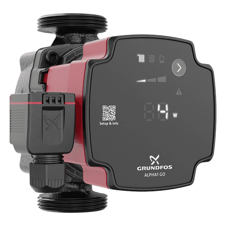 Grundfos ALPHA1 GO 25-80 130 Circulating Pump with reference 93074180 from the brand GRUNDFOS