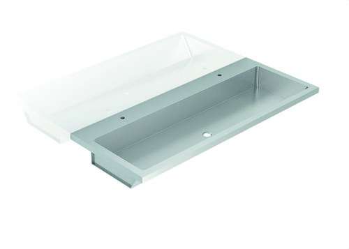 Collective Washbasin 1,800mm in 304 Stainless Steel with reference GW08 38 04 01 from the brand GENWEC