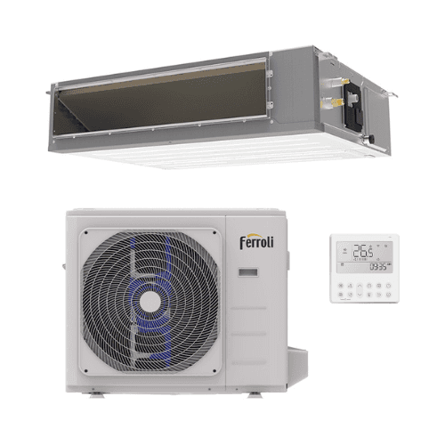 Ducted Air Conditioner with WiFi Ferroli Giada C 12.1 kW 42000 BTU with reference 4B4970429 from the brand FERROLI