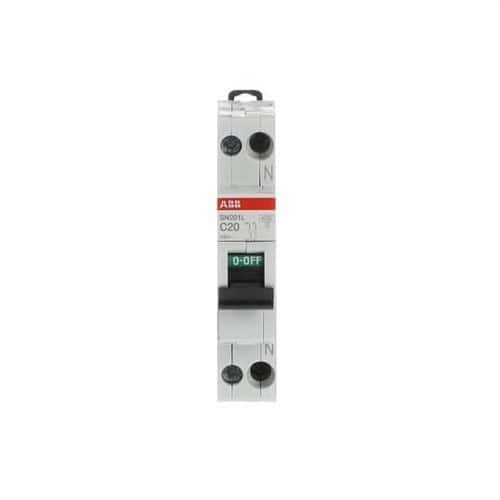 SN201L-C20 1P+N 20A Type C Circuit Breaker 4.5kA with reference 2CSS245101R0204 from the brand ABB