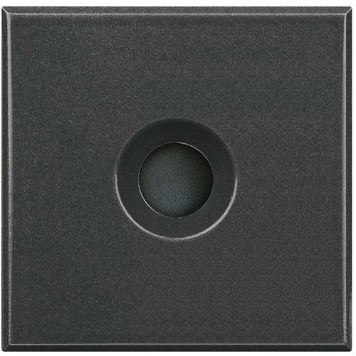 Cable Outlet Diameter 9mm 2 Modules Anthracite Axolute with reference HS4954 from the brand BTICINO