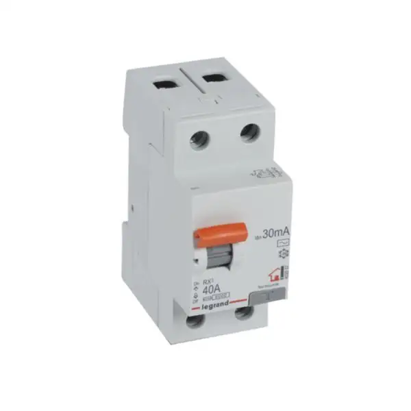 RX³ Differential - 2P - 230V~ - 30mA - 40A - Type AC with reference 402057 from the brand LEGRAND