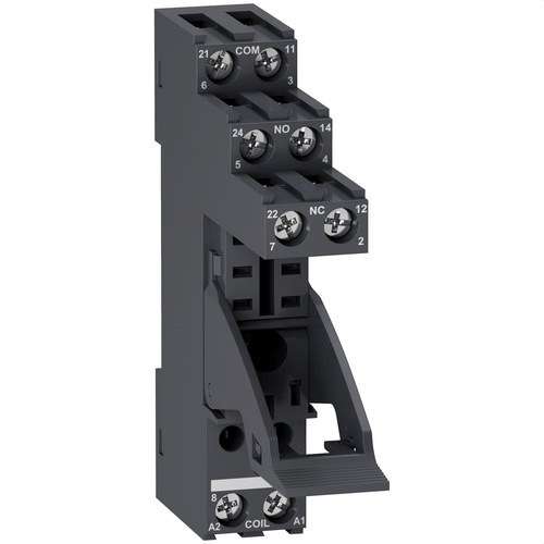 Relay 2 C/O separate terminals with bracket with reference RGZE1S48M from the brand SCHNEIDER ELECTRIC