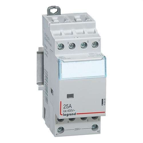 Contactor 4P 25A 4NO 230V Legrand CX3 with reference 412535 from the brand LEGRAND
