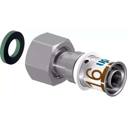 Uponor S-Press PLUS swivel nut fitting 25-G1"SN with reference 1070607 from the brand UPONOR