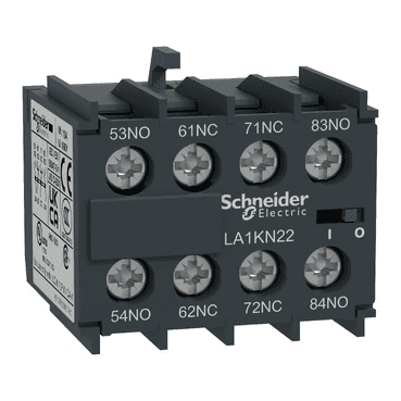 TeSys Kiliar TeSys K Auxiliary Contact Block 2 NO + 2 NC with reference LA1KN22 from the brand SCHNEIDER ELECTRIC