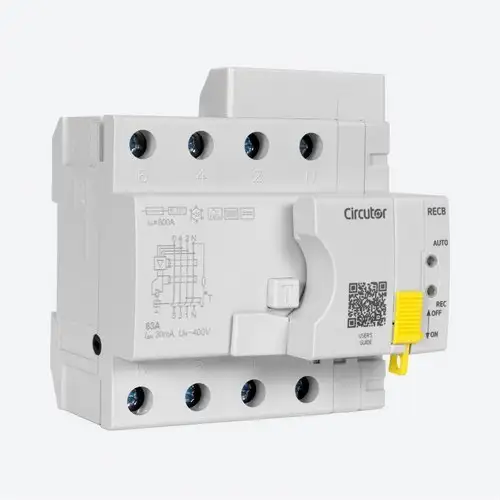 RECB-4P-40-300, SELF-RESETTING TYPE B RESIDUAL CURRENT CIRCUIT BREAKER; POLES: 4; I with reference P26G23. from the brand CIRCUTOR
