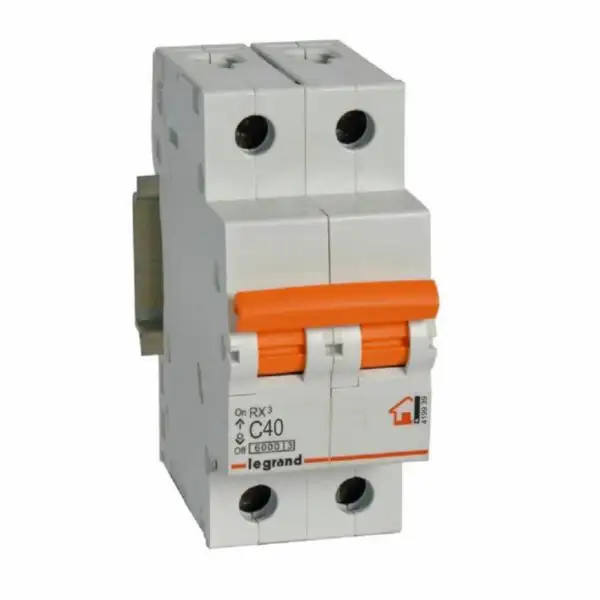 RX³ Thermal Magnetic Circuit Breaker - 2P - 230/400V~ - 40A - C Curve with reference 419939 from the brand LEGRAND