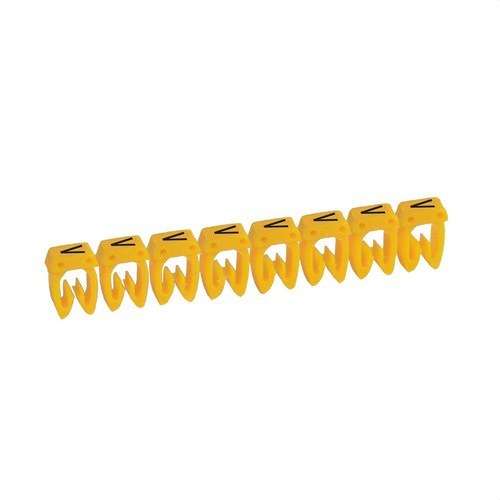 CAB 3 Cable Label - Letter V up to 6mm² with reference 038381 from the brand LEGRAND