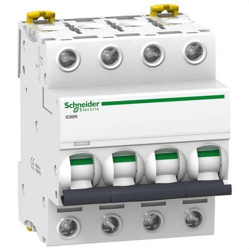 IC60N 4P 6A Curve C Circuit Breaker with reference A9F79406 from the brand SCHNEIDER ELECTRIC