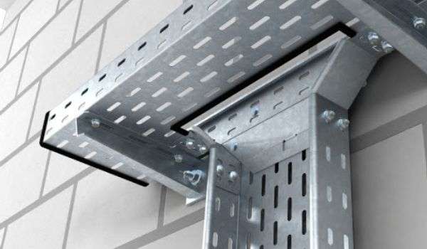 Perforated and blind cable tray