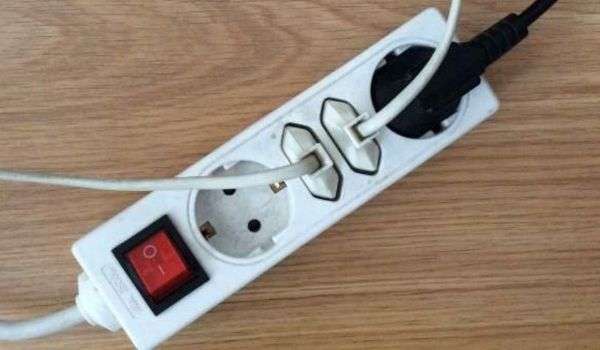 Power strip and extension cords